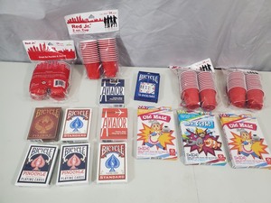 New Games, Cards, and Red Jr Cups