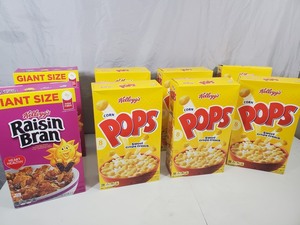 8 New Boxes of Cereal