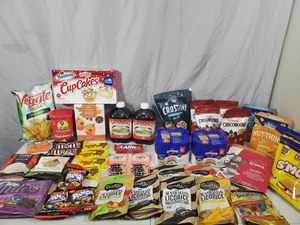 Large Assortment of Food and Snacks