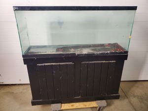45 Gallon Aquarium with Wood Stand