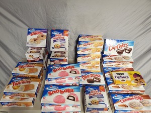 Large Lot of New Hostess Snacks