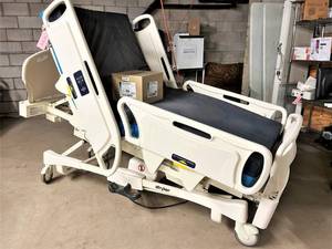 MSRP $18,000 STRYKER SLEEK GO-BED MEDSURG HOSPITAL BED 500LB CAPACITY WZONE EXIT ALARM, DIGITAL SCALE FREE USED PRESSURE RELIEF MATTRESS &amp PLUGS INTO REGULAR HOME LIGHT SOCKET -SEE PDF WORKS GREAT