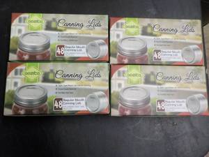 lot 98 image: 192 Regular Canning Lids...