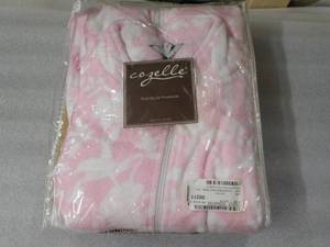 lot 126 image: Cozelle Plush Zip Up House Coat siz...