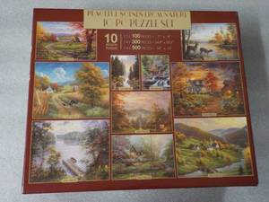 lot 133 image: 10 Jigsaw Puzzles...