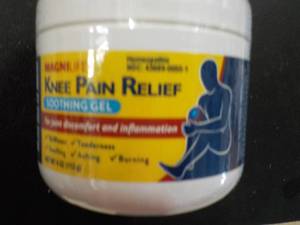 lot 159 image: Magnilife Knee Pain Relief 4 oz Jar...