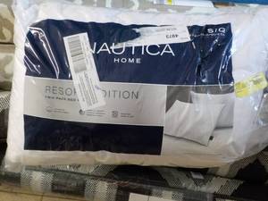 lot 167 image: Set of 2 Nautica SQ Pillows...