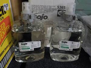 lot 175 image: 2 Liter Jugs GOJO Hand Cleaner...
