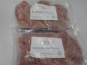 lot 199 image: 10 lb. Frozen Sliced Cooked Ham...
