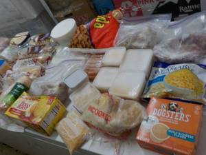 lot 206 image: large Amount of Frozen Food...