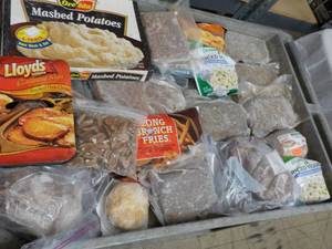 lot 228 image: large Amount of Frozen Food...
