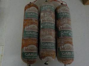 lot 237 image: 3 Johnsonville Garlic Sausages...