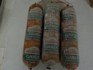 lot 238 image: 3 Johnsonville Garlic Sausages...