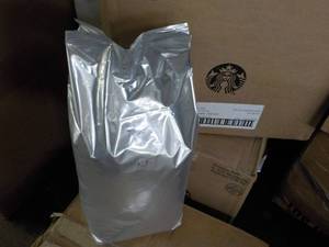 lot 255 image: 5 lb. Bag Starbucks Verona Whole Be...