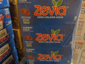 lot 262 image: 3 - 8 Packs Sevia Cherry Cola Zero ...