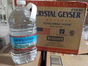 lot 264 image: 2 Cases 12 Gallon Jugs Crystal Geye...