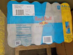 lot 300 image: 24 Pack Red Bull Sugar Free...