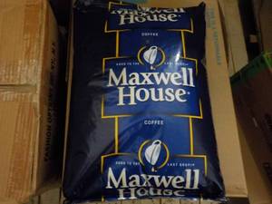 lot 305 image: 4 lb. Bag Maxwell House Whole Bean ...