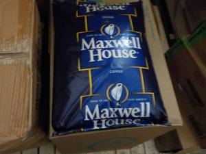 lot 307 image: 4 lb. Bag Maxwell House Whole Bean ...