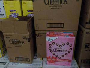 lot 309 image: 2 Cases Chocolate Cherrios Pouches...