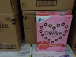 lot 312 image: 2 Cases Chocolate Cherrios Pouches...