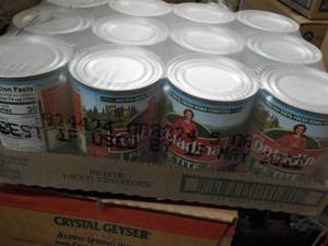 lot 333 image: 12 pack Contadina Petite Diced Toma...
