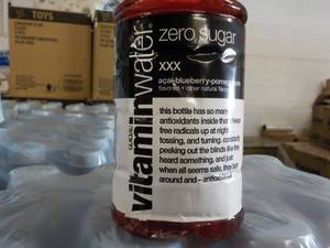 lot 338 image: 2 - 12 Packs Vitamin Water Zero Sug...