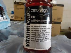 lot 341 image: 2 - 12 Packs Vitamin Water Zero Sug...