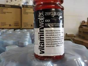lot 342 image: 2 - 12 Packs Vitamin Water Zero Sug...