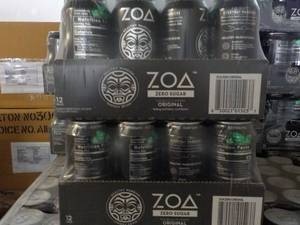 lot 354 image: 2 - 12 packs ZOA Energy Drink Zero ...