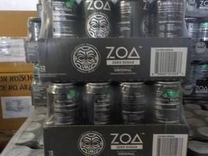 lot 355 image: 2 - 12 packs ZOA Energy Drink Zero ...