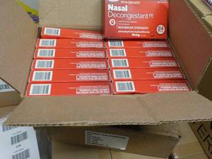 lot 381 image: 2 Cases 24 Boxes Right Remedies Nas...