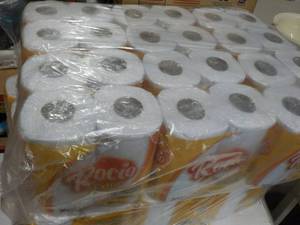 lot 25 image: 48 Rolls Rocio Toilet Tissue...