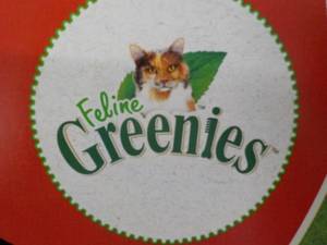 lot 56 image: 2 Cases Feline Greenies Dental Trea...