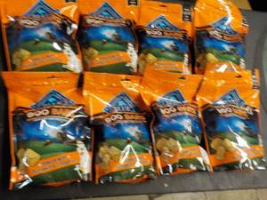 lot 63 image: 8 Bags 11 oz Blue Boo Bars Dog Bisc...
