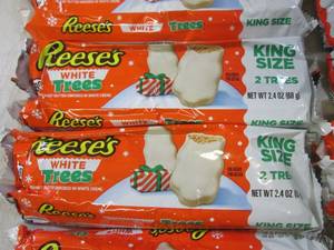 (B-1) 12 Reeses King Size White Tre...