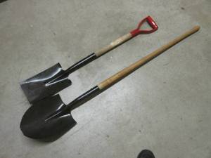 (F-3) 2 Shovels...