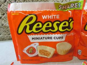 (B-2) 4 Share Pack Bags White Reese...