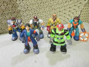 (BS) Lot of 6 Rescue Heroes Figures...