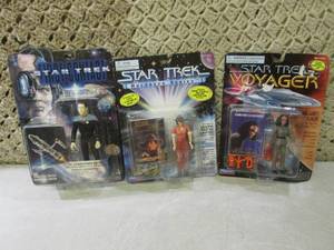 (CSB) 3 Star Trek Figures in Packag...