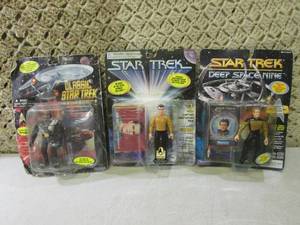 (CSB) 3 Star Trek Figures in Packag...