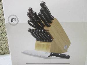 (F-0) Chicago Cutlery 15pc Kitchen ...