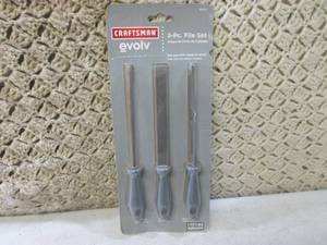 (H-2) Craftsman evolv 3pc File Set...