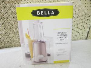 (CSB) Bella 12pc Rocket Blender Set...