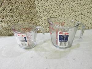 (EC1) 2 Anchor Hocking Fire-King Gl...