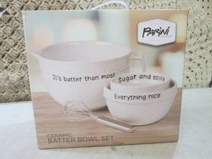 (CSB) Parini Ceramic Batter Bowl Se...
