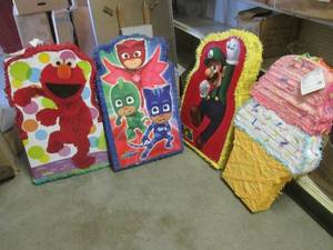 (EW3) Lot of 4 Large Pinatas...