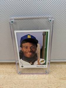 1989 Upper Deck Ken Griffey Jr Rookie Baseball Card Seattle Mariners HOF MLB #1 X