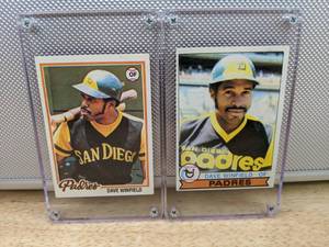 1978 & 1979 Topps Dave Winfield Baseball Cards San Diego Padres HOF MLB #530 #30 X