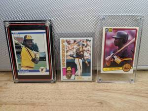 1983 Donruss and 1984 Topps &amp Fleer Tony Gwynn Baseball Cards San Diego Padres HOF MLB #598 #251 #301 X